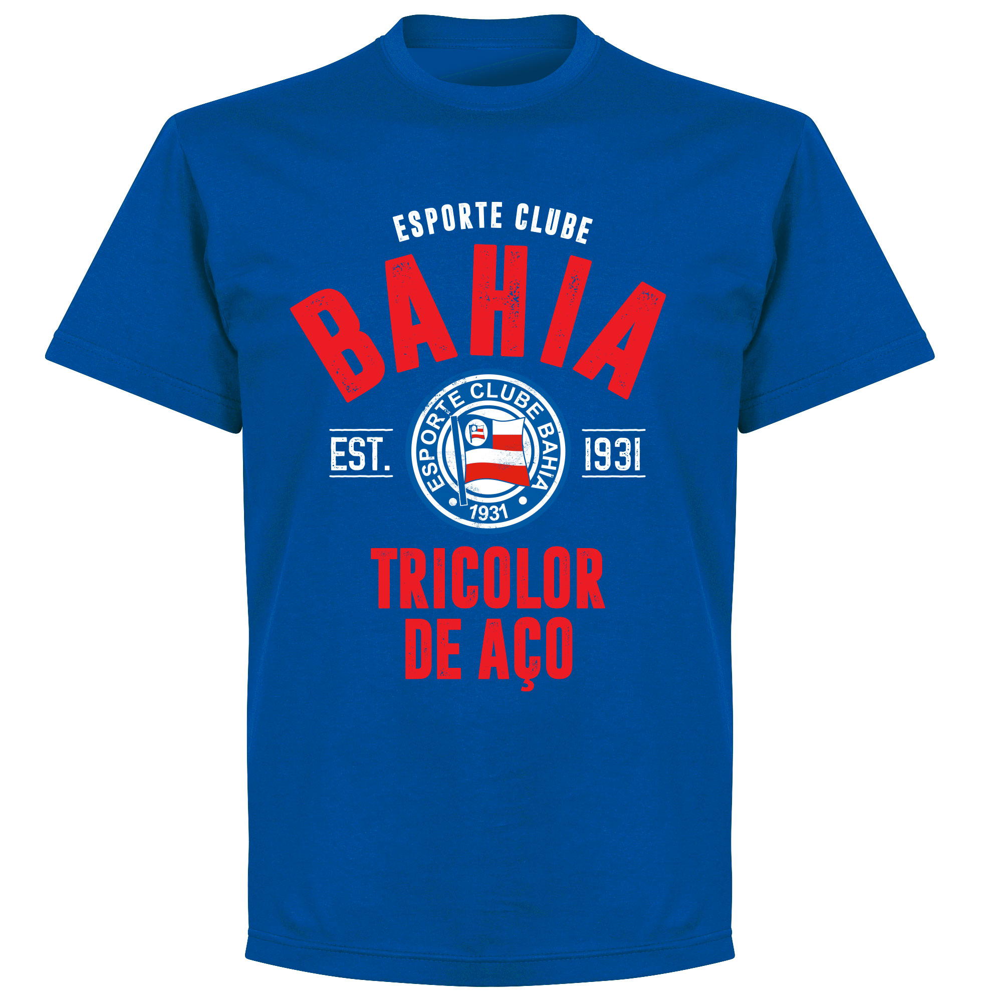 EC Bahia Established T-Shirt - Blauw - XXL Top Merken Winkel